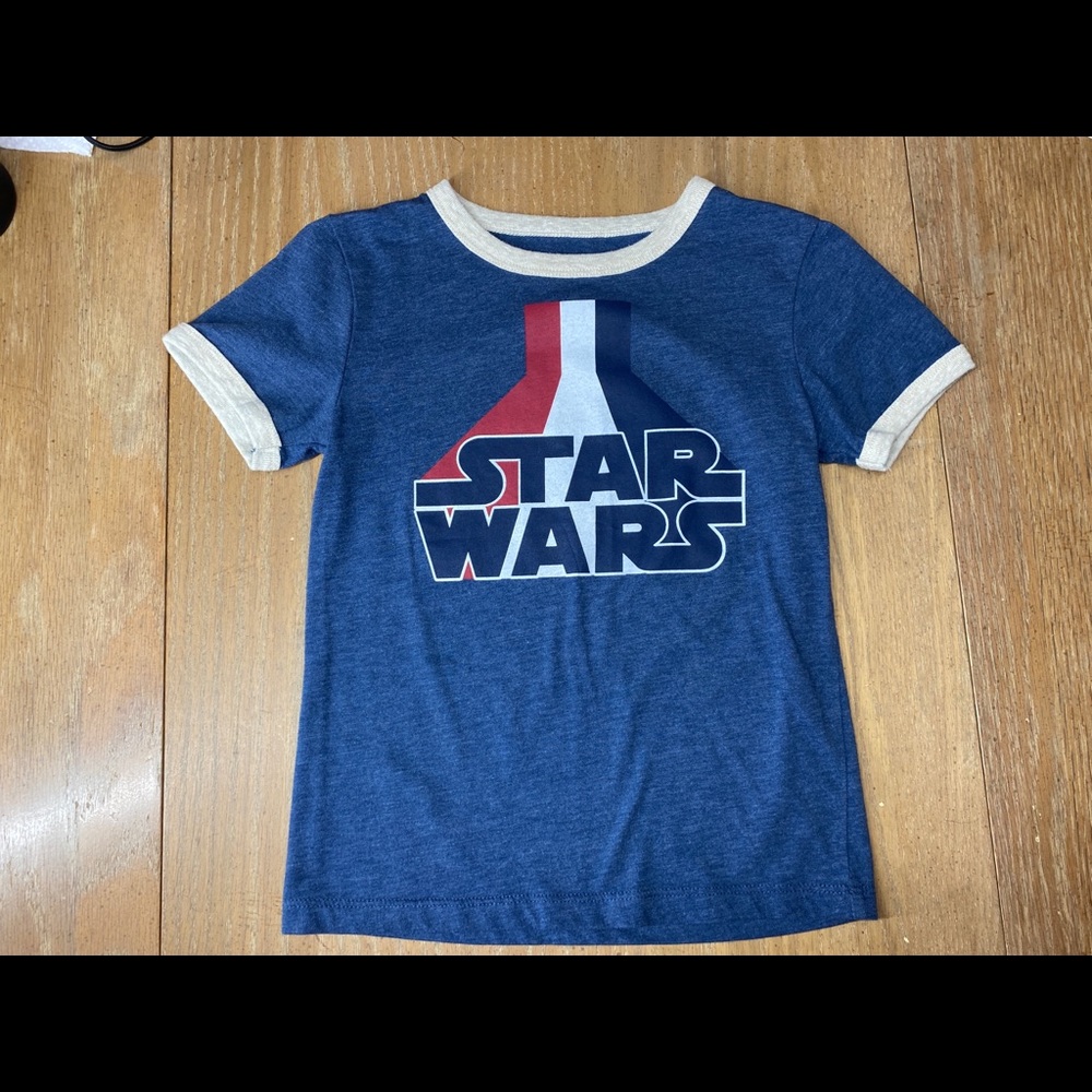 Star Wars Shirts (2) Size 5T